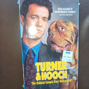 Turner Hooch VHS Factory Sealed New Tape